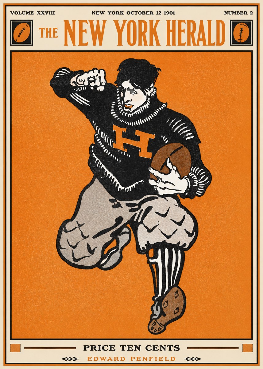 Edward Penfield The New York Herald No1 - Poster