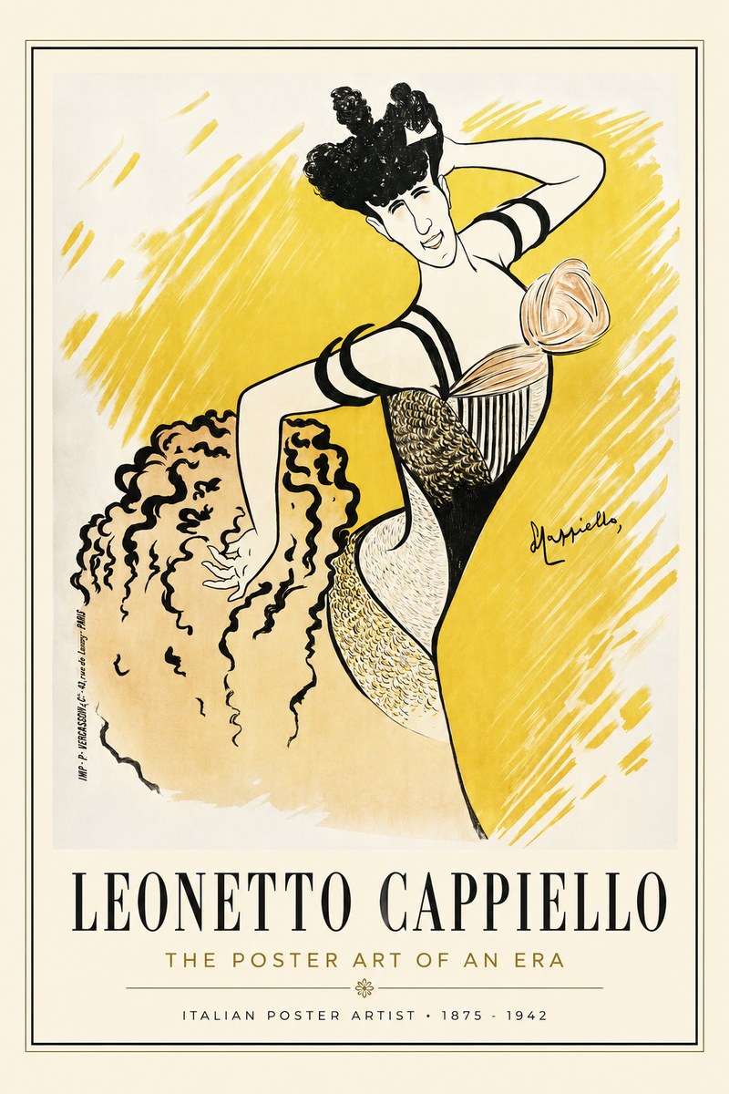 Leonetto Cappiello The Dancer No2 - Poster