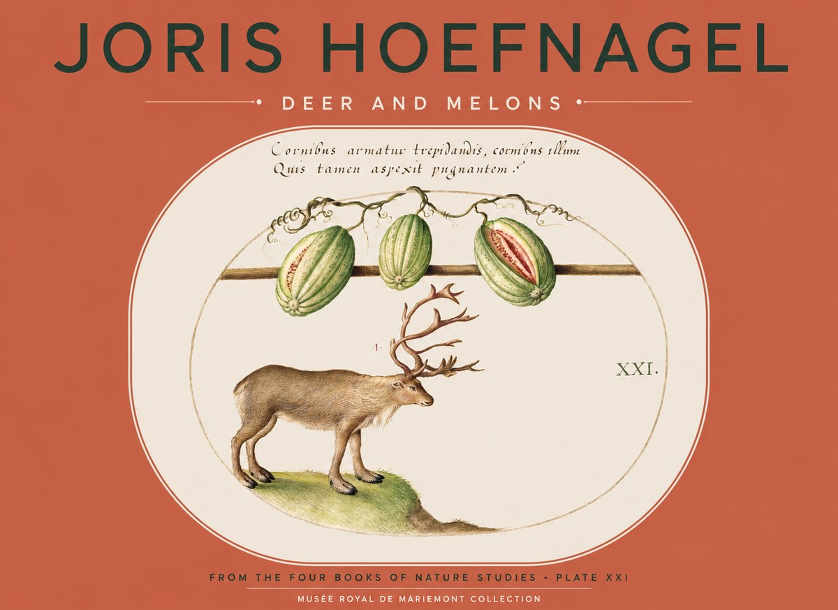 Joris Hoefnagel Arctic Nature Study No5 - Poster