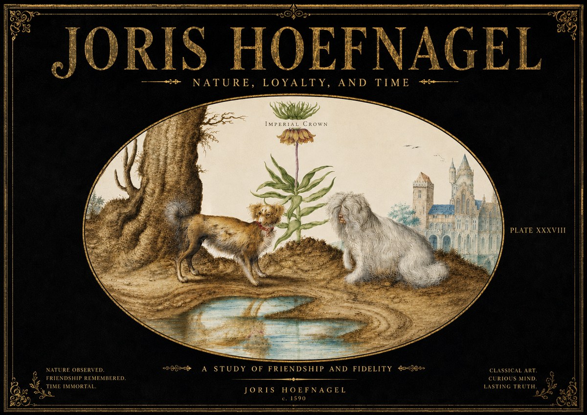 Joris Hoefnagel A Study of Friendship and Fidelity No5 - Poster