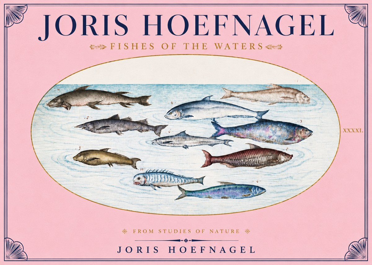 Joris Hoefnagel Fishes of the Waters II No3 - Poster