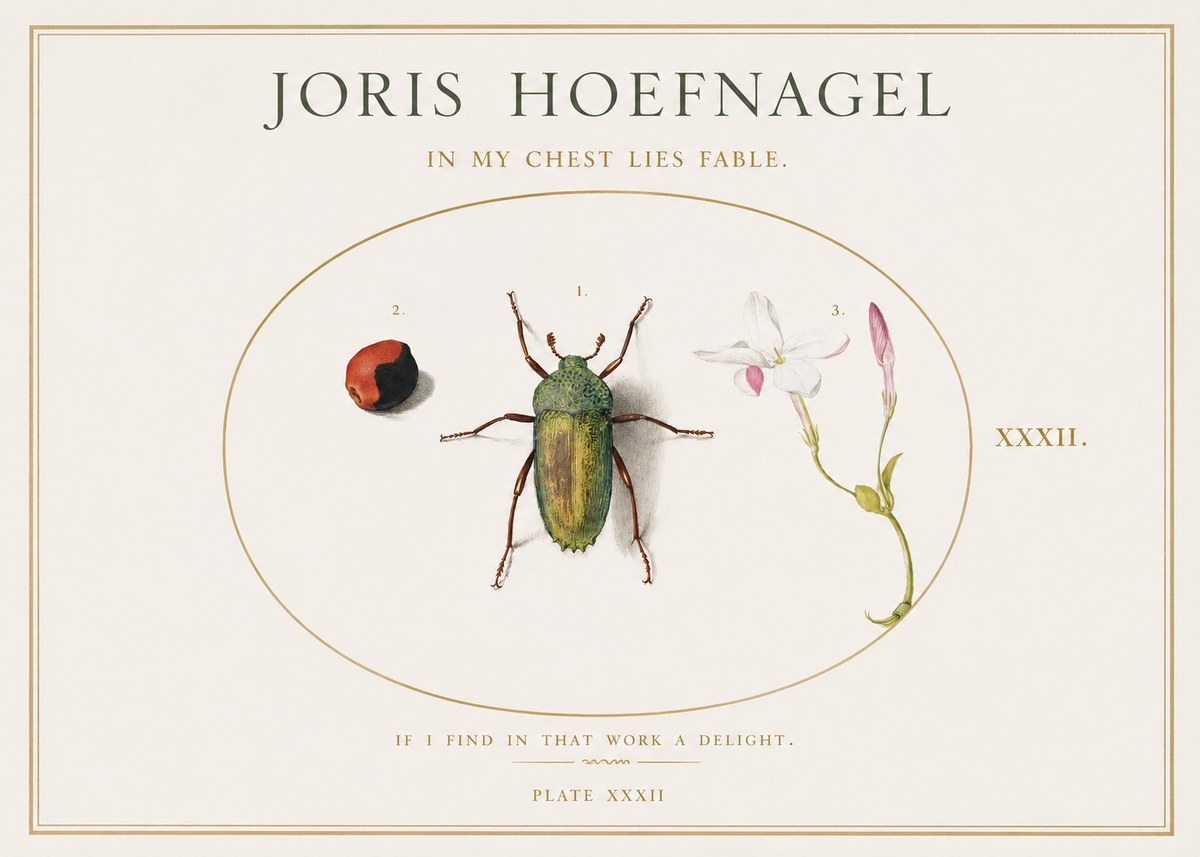 Joris Hoefnagel In My Chest Lies Fable No1 - Poster