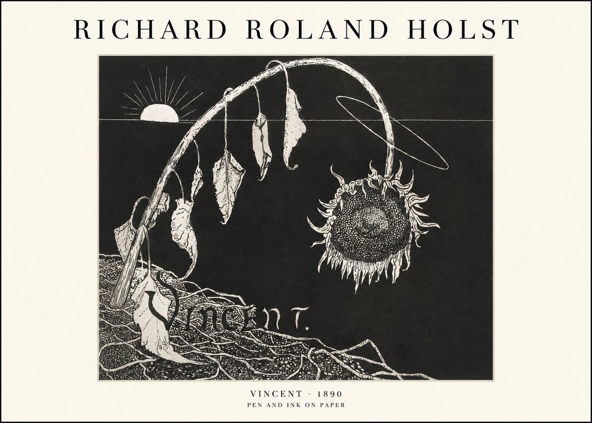 Richard Roland Holst Vincent No1 - Poster
