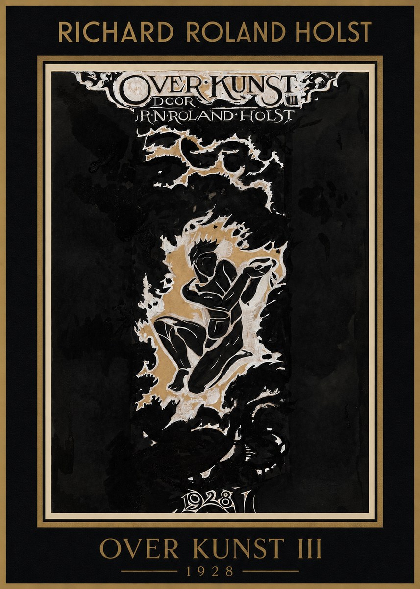 Richard Roland Holst Over Kunst Iii No2 - Poster