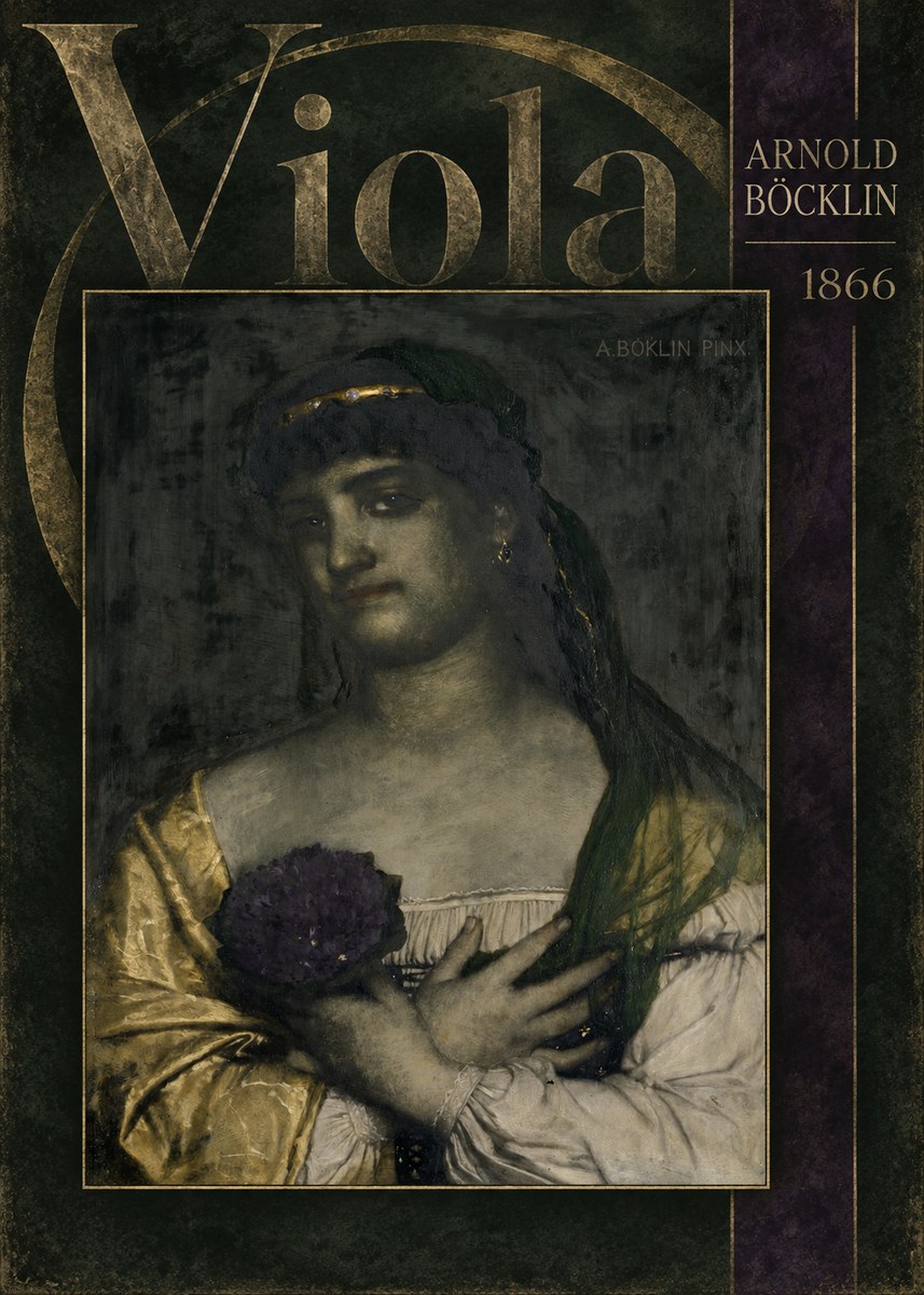 Arnold Böcklin Viola No6 - Poster