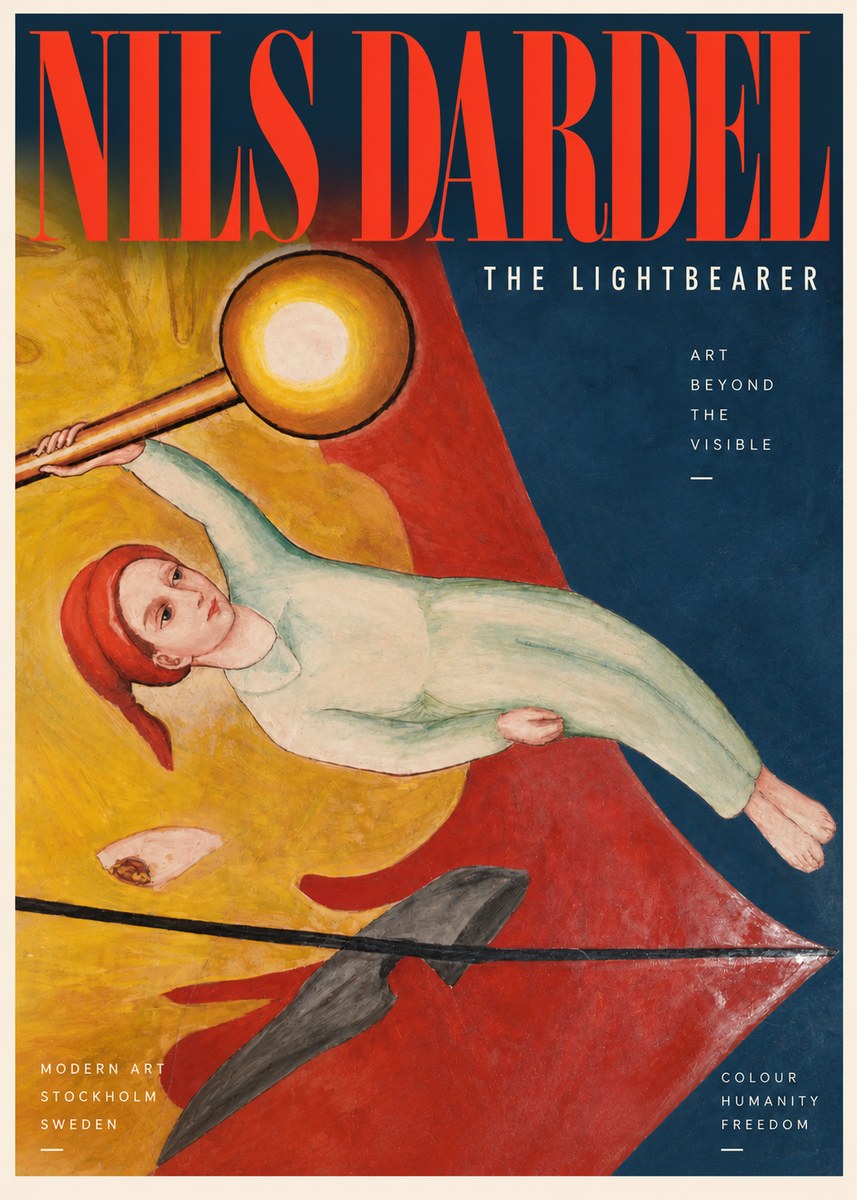 Nils Dardel The Lightbearer No2 - Poster