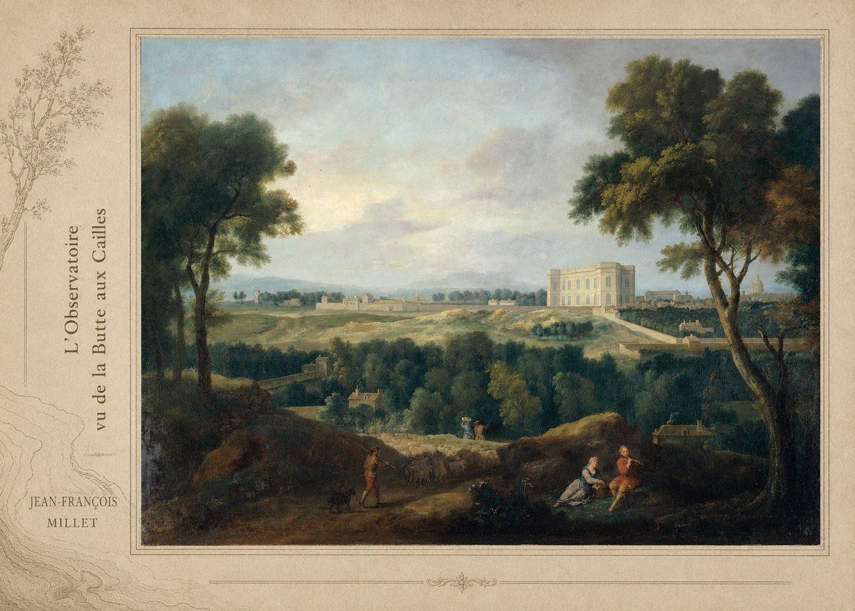 Jean-François Millet L'observatoire, Vu De La Butte Aux Cailles No2 - Poster
