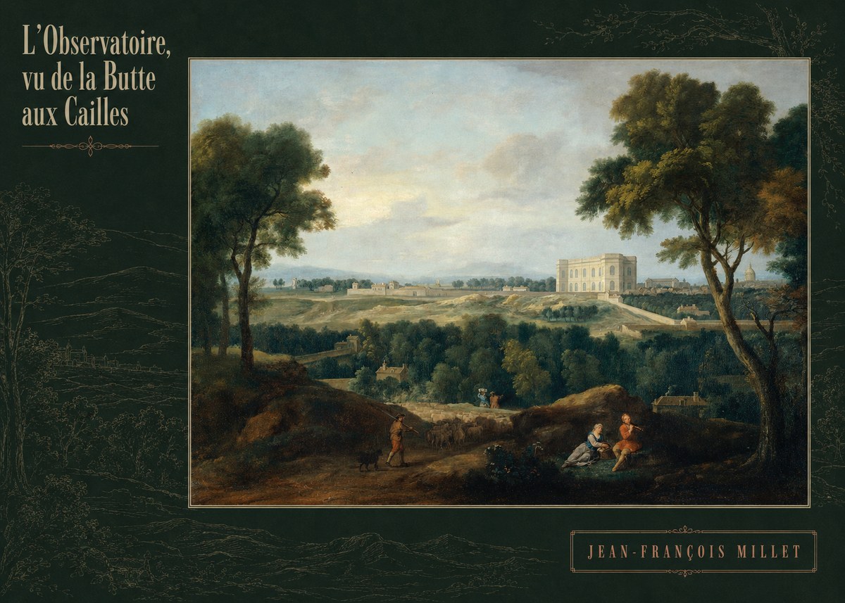 Jean-François Millet L'observatoire, Vu De La Butte Aux Cailles No6 - Poster