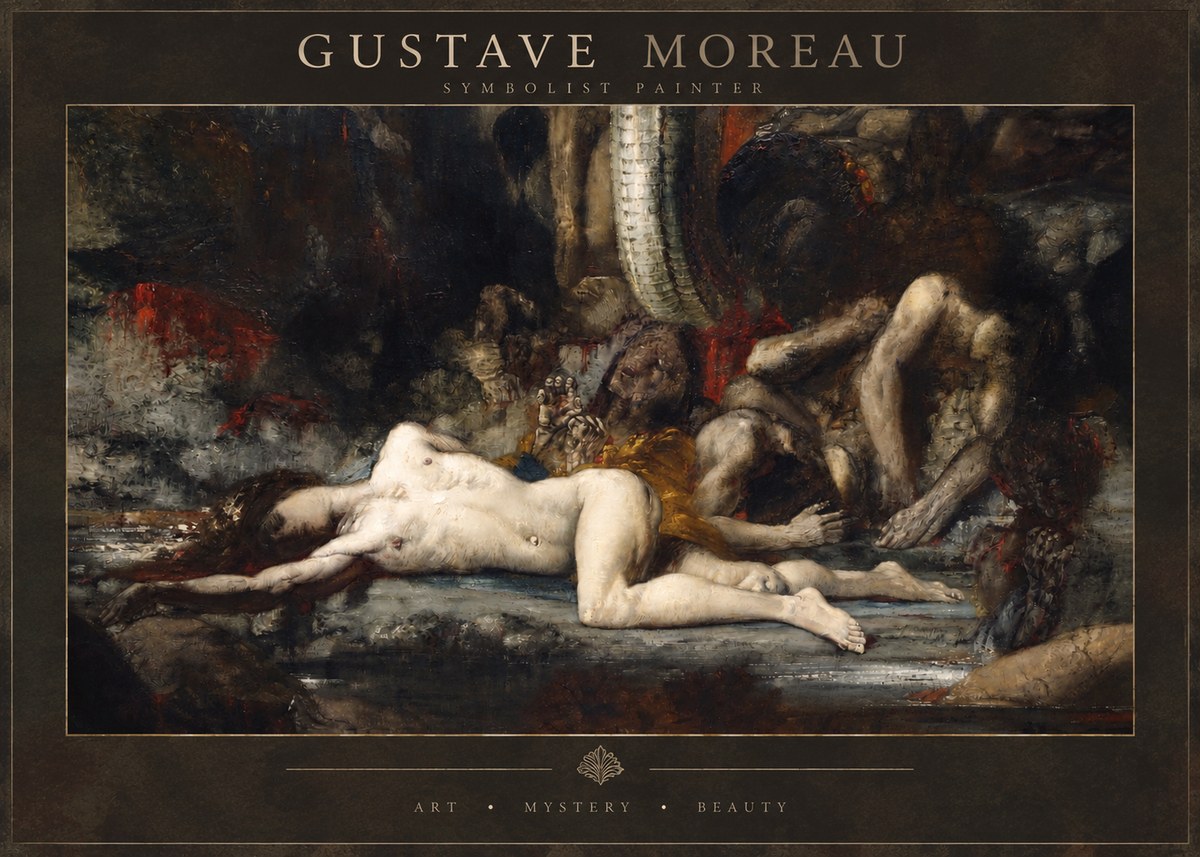 Gustave Moreau Despair No2 - Poster
