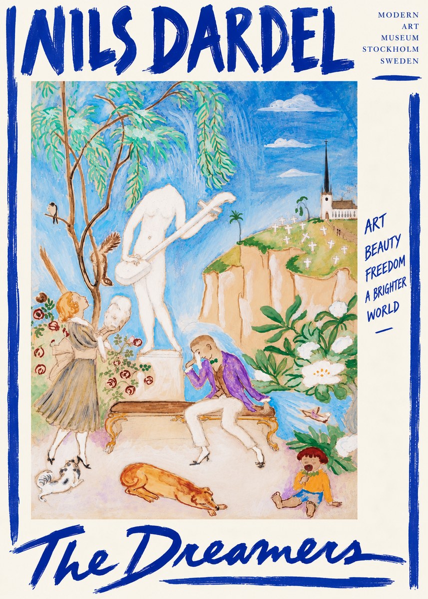 Nils Dardel The Song No5 - Poster