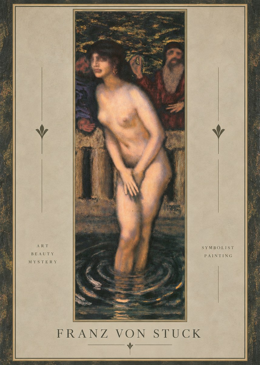 Franz von Stuck Susanna No3 - Poster