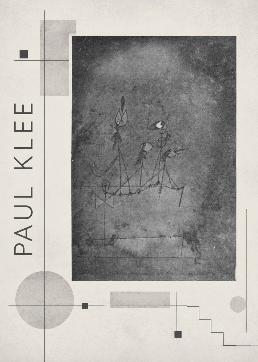 Paul Klee Group of Figures No2 - Poster