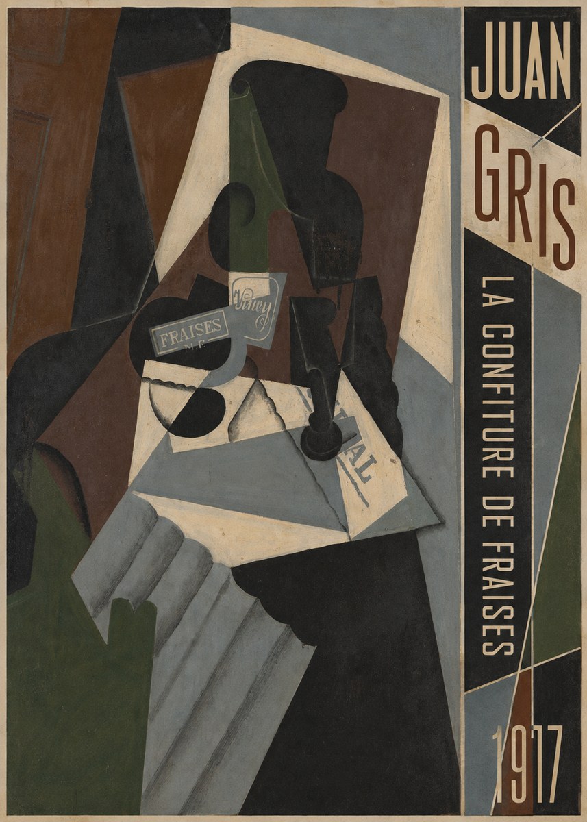 Juan Gris La Confiture De Fraises No3 - Poster