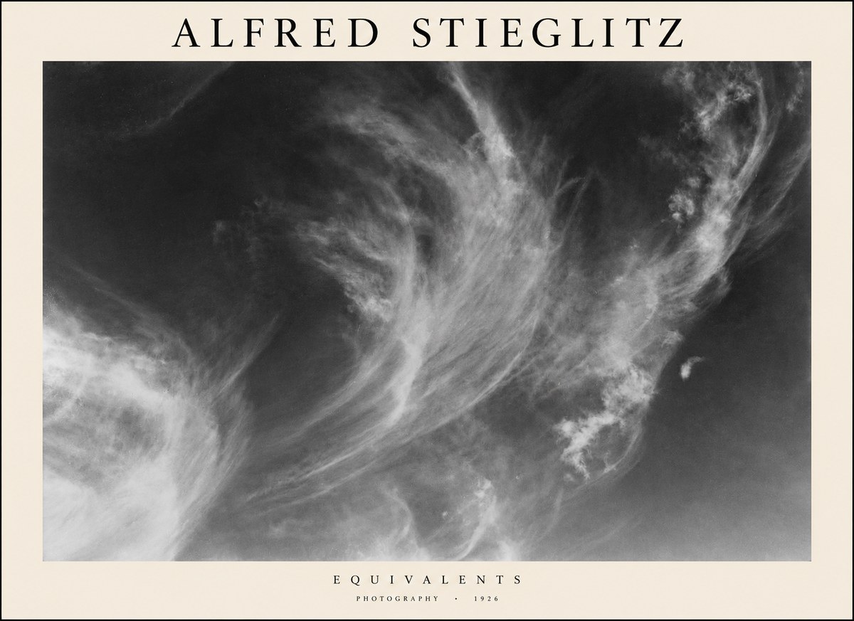 Alfred Stieglitz Equivalents I No1 - Poster