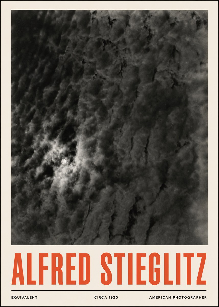 Alfred Stieglitz Equivalent II No6 - Poster