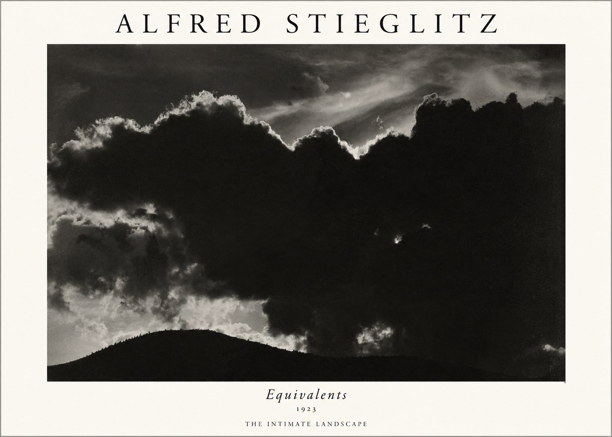 Alfred Stieglitz Equivalents II No1 - Poster
