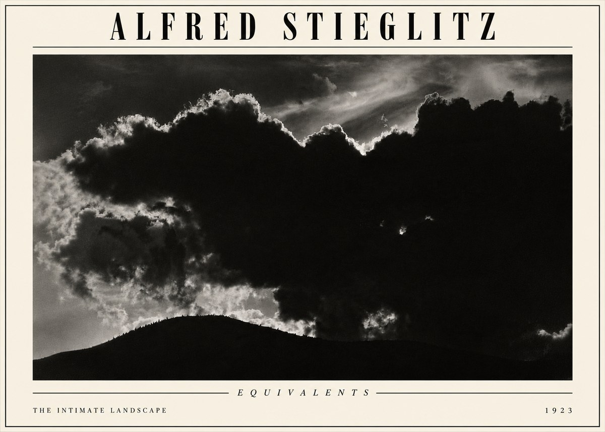 Alfred Stieglitz Equivalents II No6 - Poster