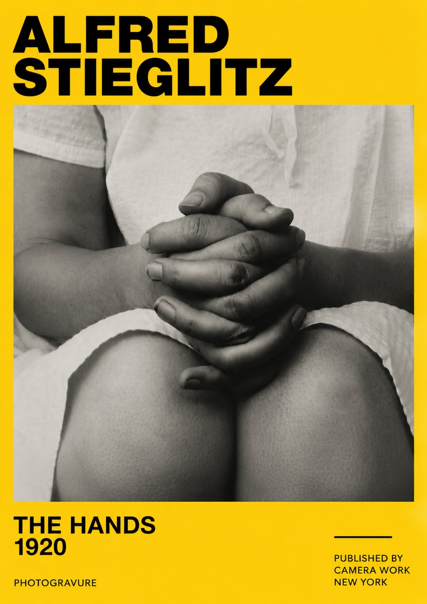 Alfred Stieglitz The Hands No4 - Poster