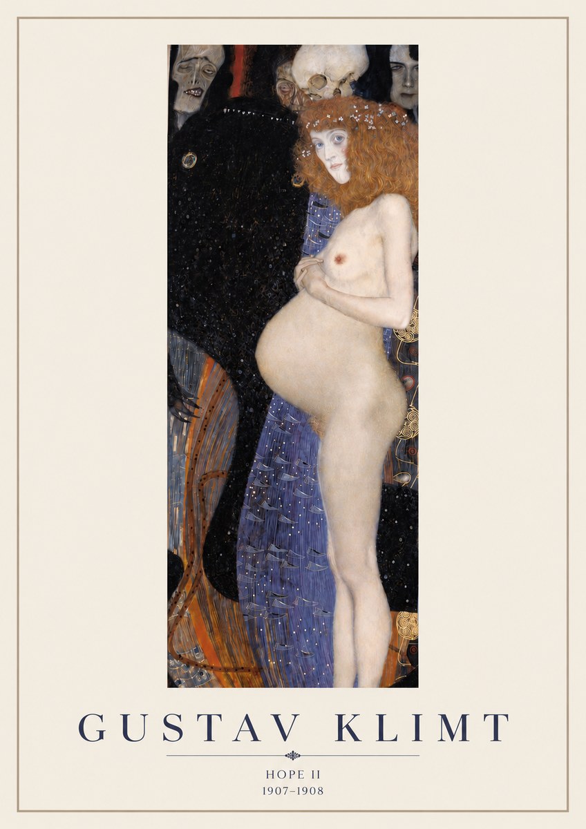 Klimt Hope Ii No3 - Poster
