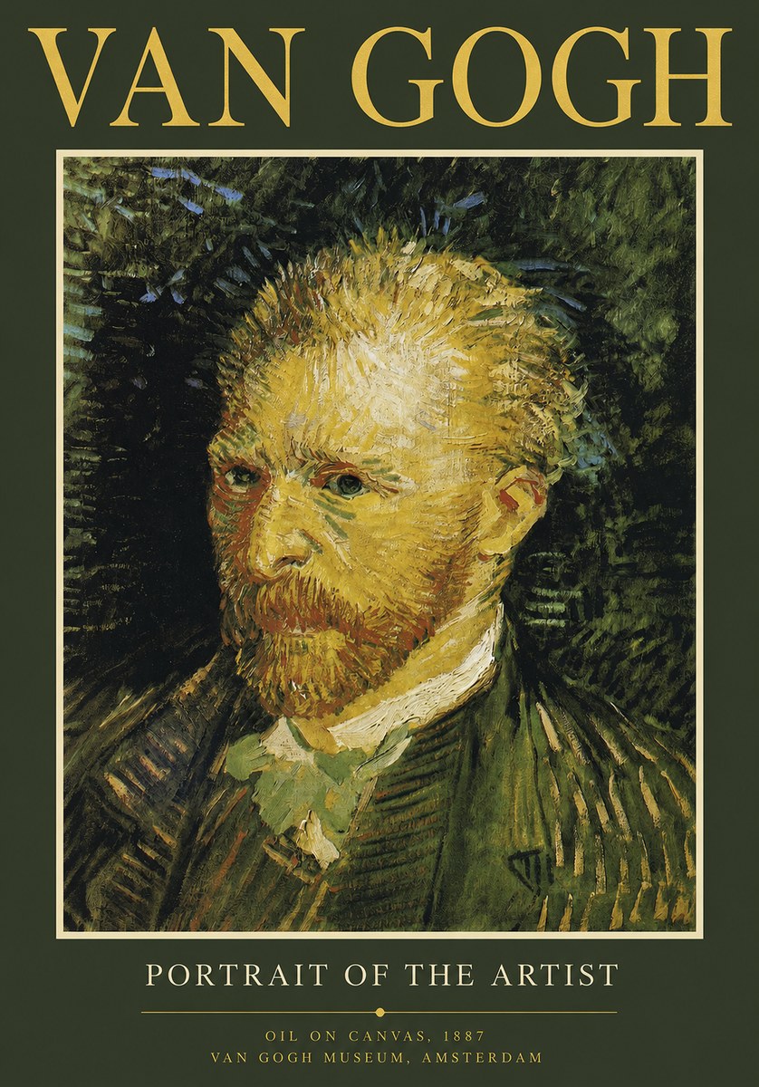 Van Gogh Portrait of the Artist III No2 - Poster