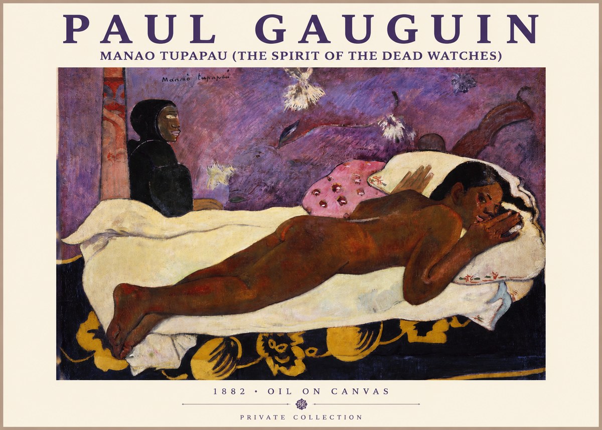 Paul Gauguin Manao Tupapau (the Spirit of the Dead Watches) No2 - Poster