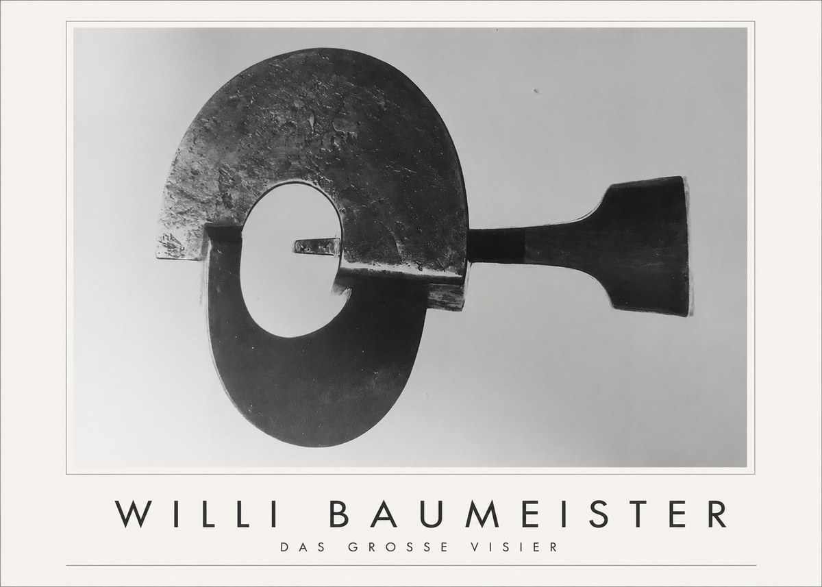 Willi Baumeister Das Grosse Visier No3 - Poster