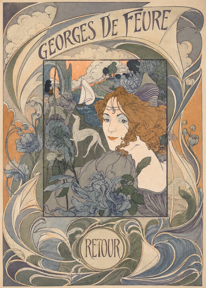 Georges de Feure Retour No6 - Poster