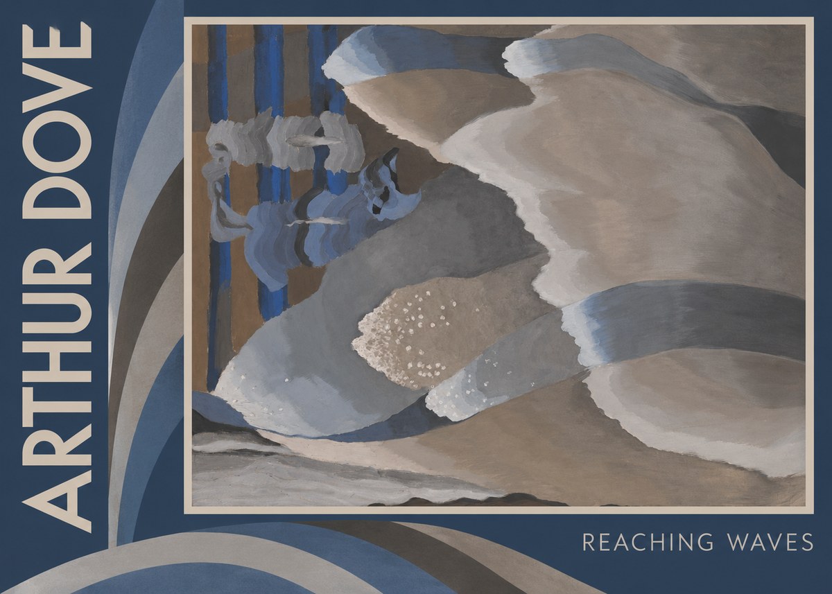 Arthur Dove Reaching Waves No2 - Poster