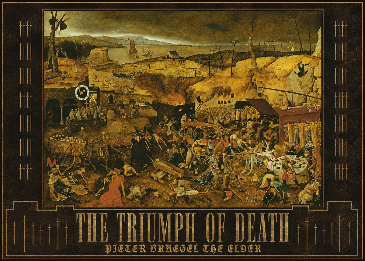 Pieter Bruegel The Triumph of Death I No3 - Poster