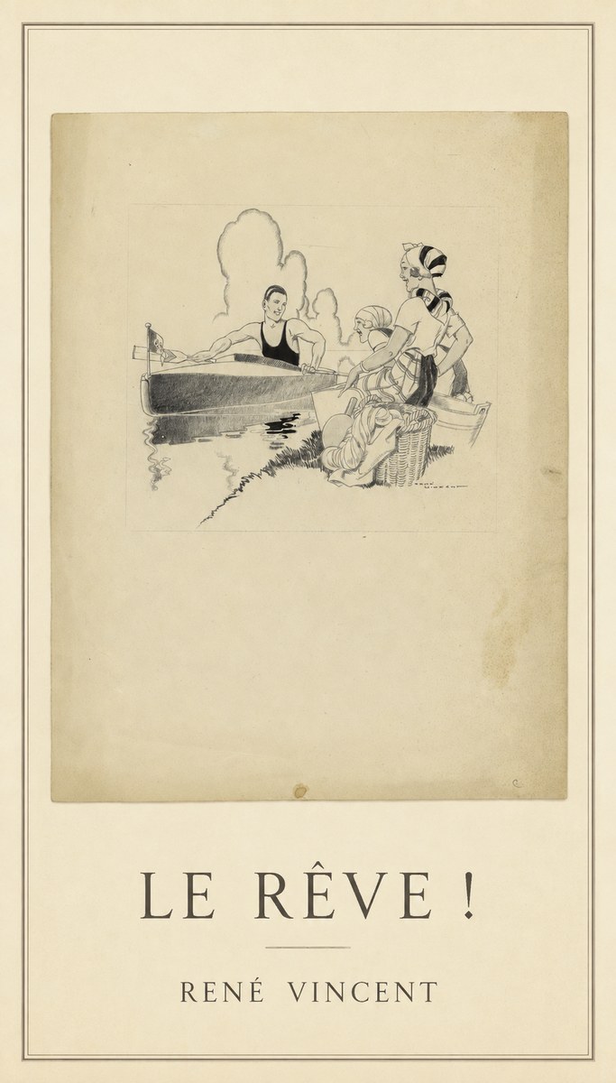 René Vincent Le Rêve ! No1 - Poster