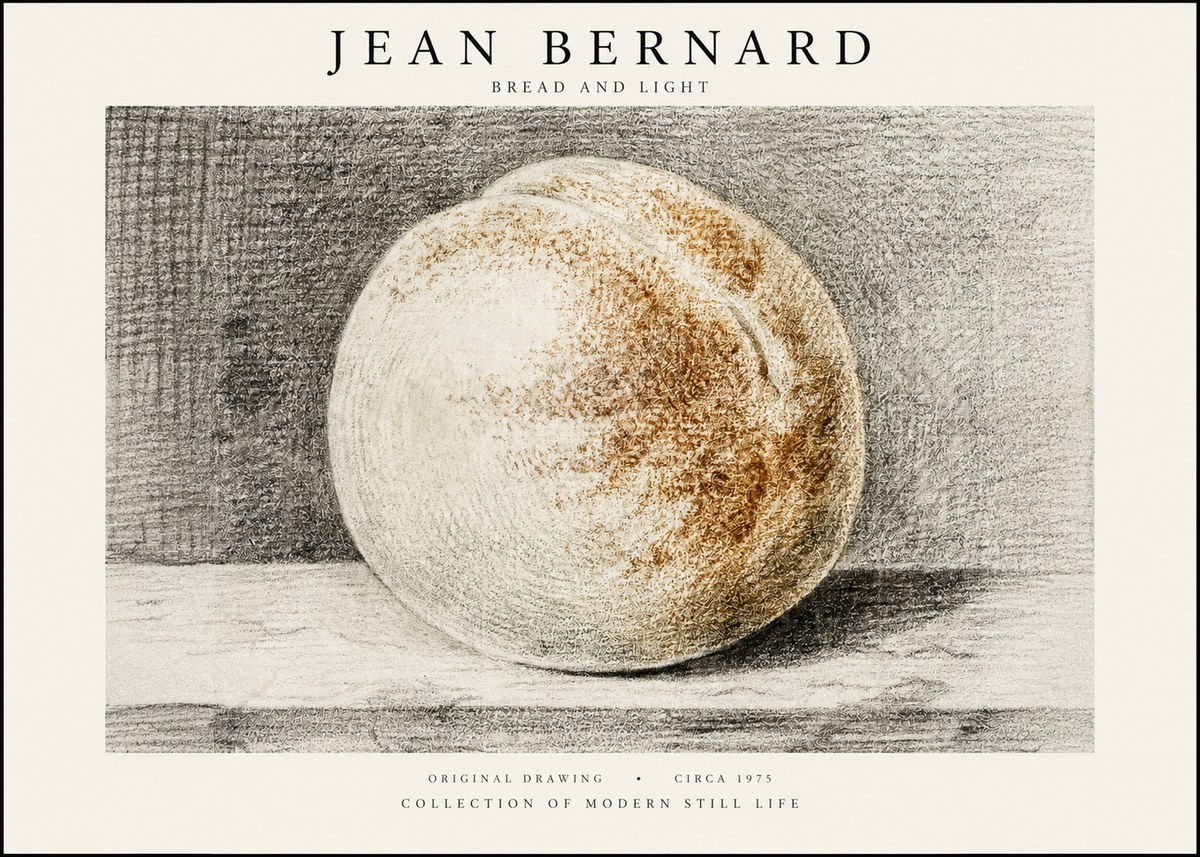 Jean Bernard Bread and Light No1 - Poster