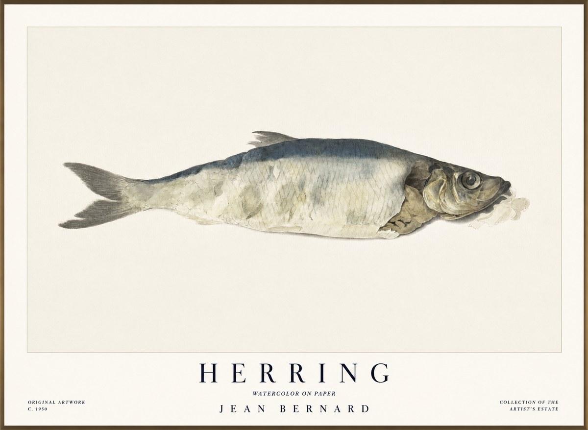 Jean Bernard Herring No1 - Poster