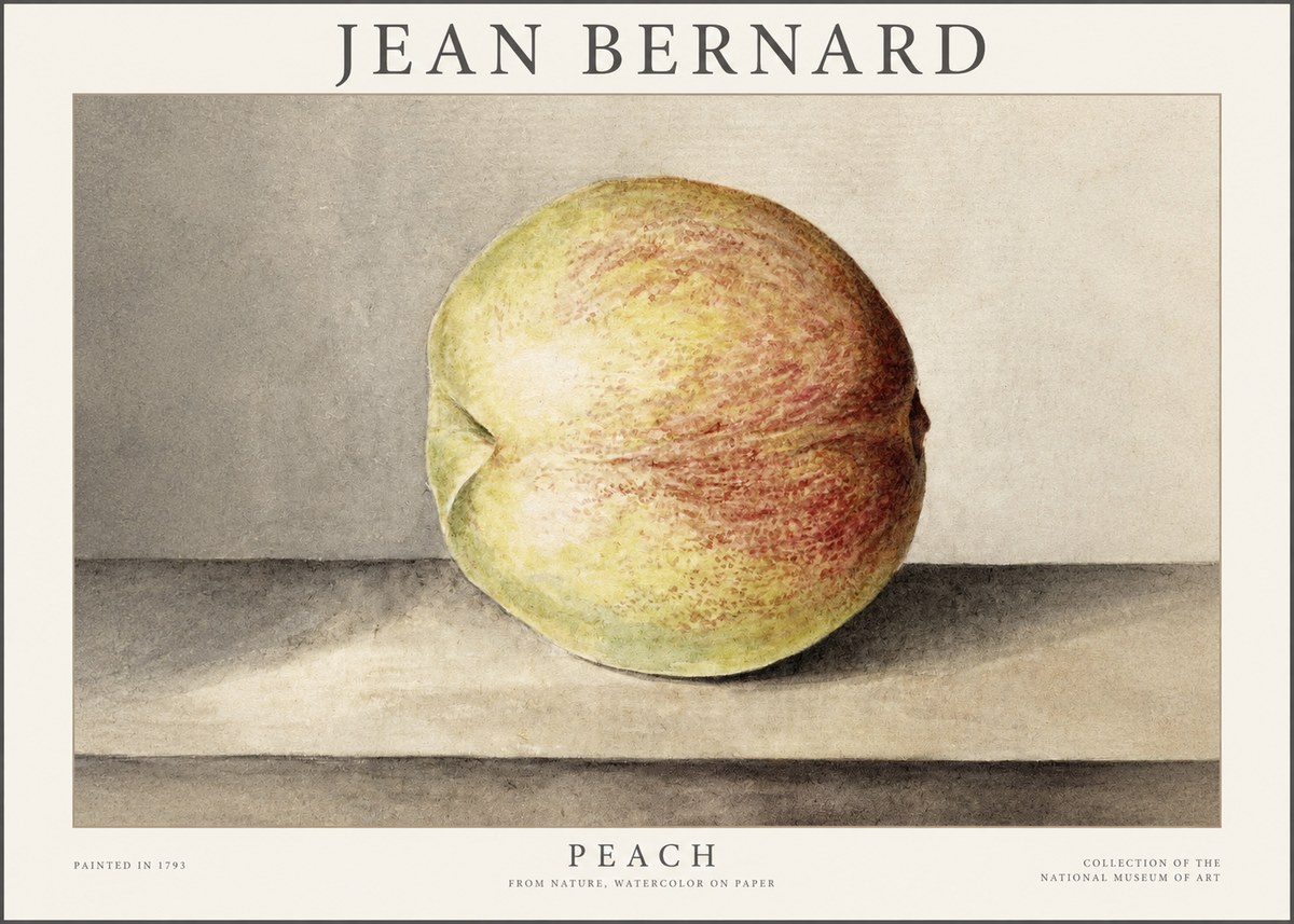 Jean Bernard Peach No1 - Poster