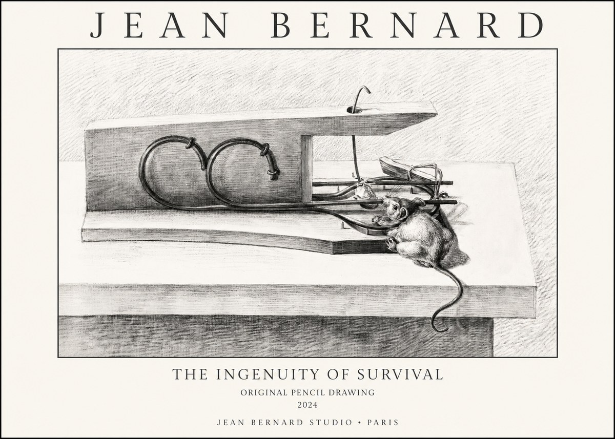 Jean Bernard The Ingenuity of Survival No1 - Poster