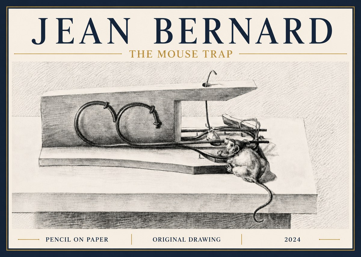 Jean Bernard The Ingenuity of Survival No6 - Poster