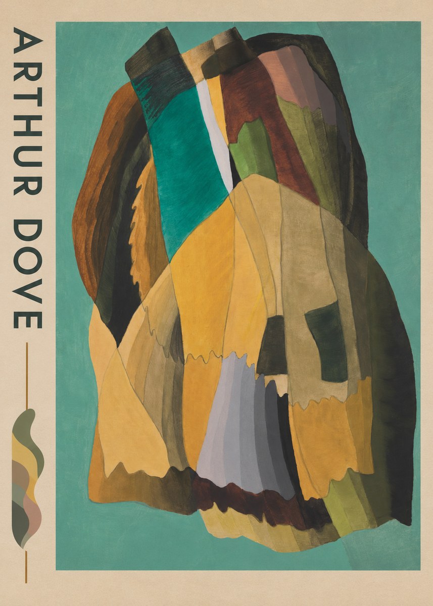Arthur Dove Abstract Composition No2 - Poster