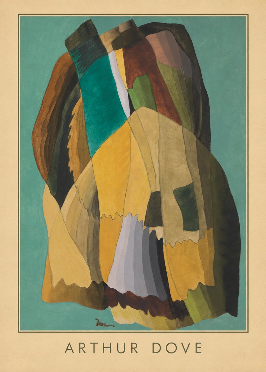 Arthur Dove Abstract Composition No4 - Poster