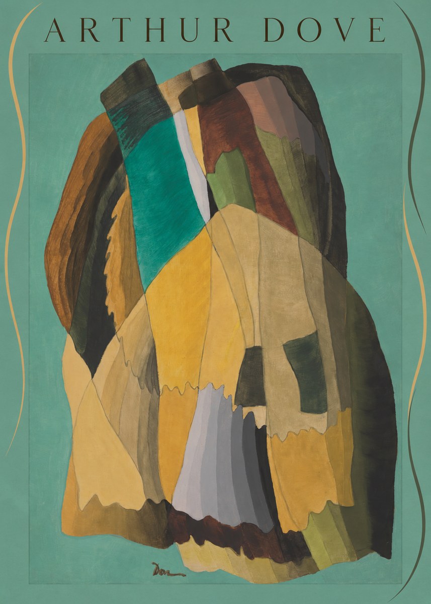 Arthur Dove Abstract Composition No6 - Poster