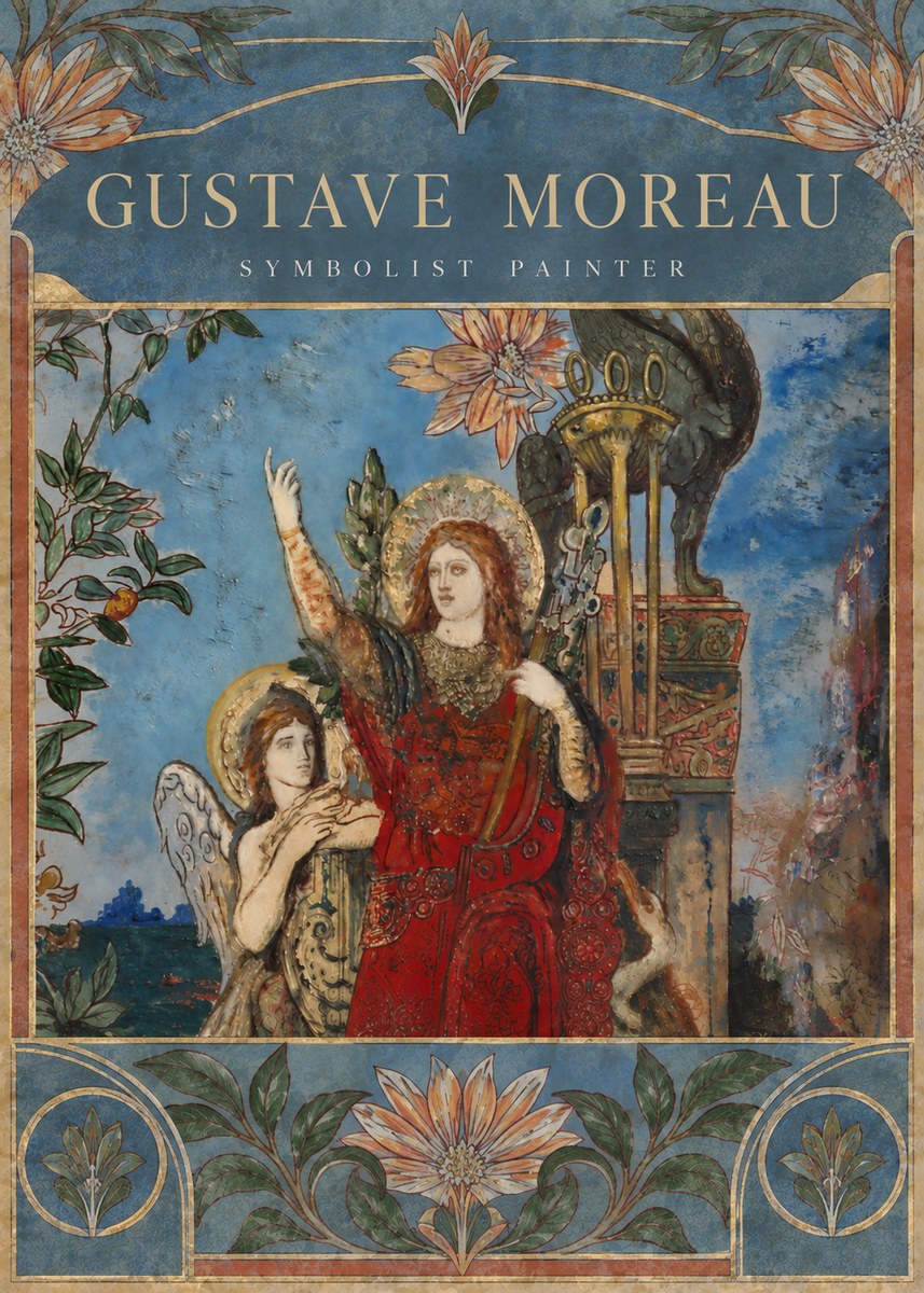 Gustave Moreau The Apparition I No6 - Poster