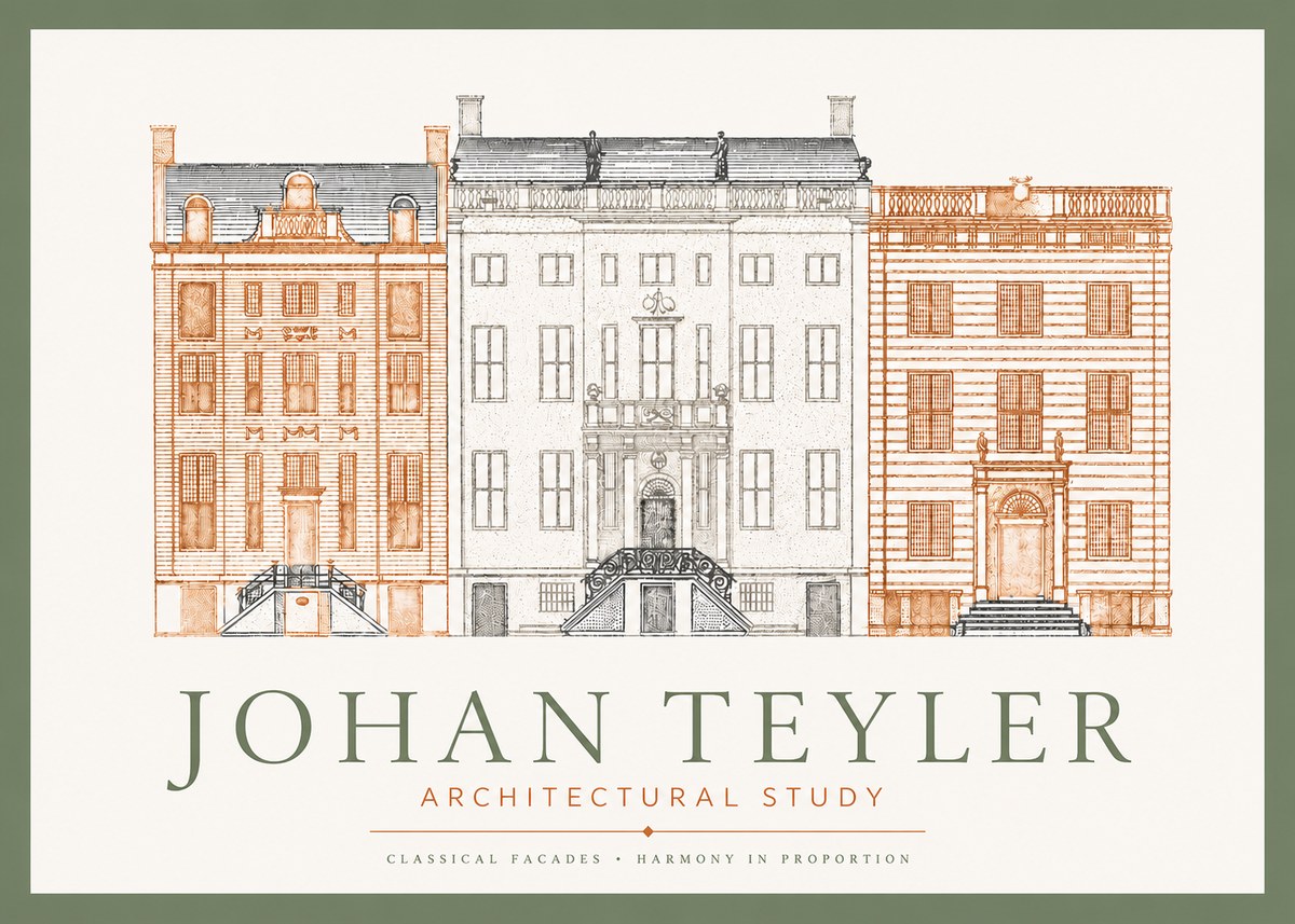 Johan Teyler Architectural Study I No3 - Poster