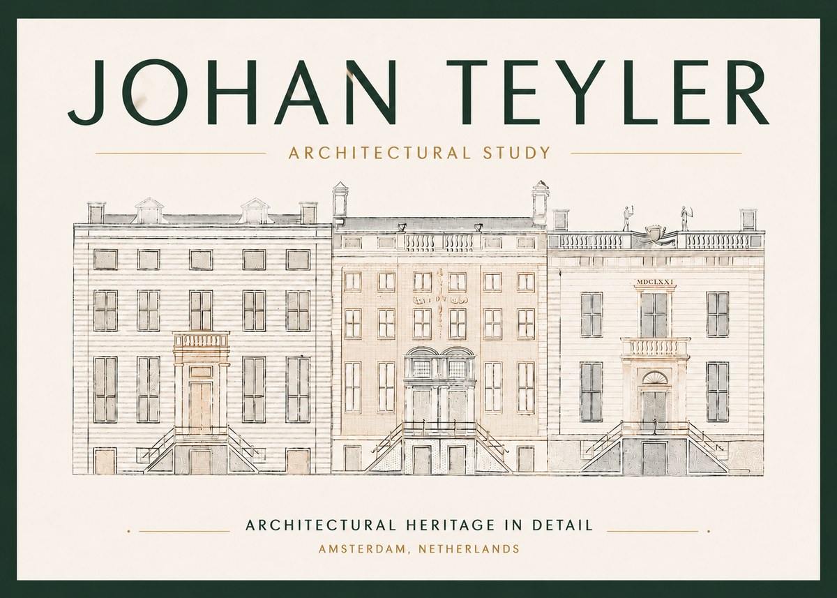 Johan Teyler Architectural Study II No4 - Poster