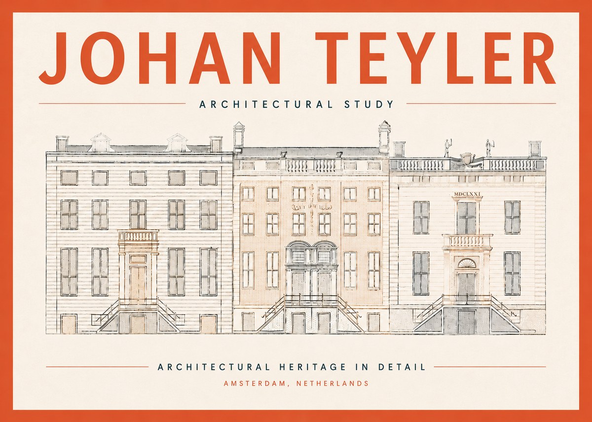 Johan Teyler Architectural Study II No5 - Poster
