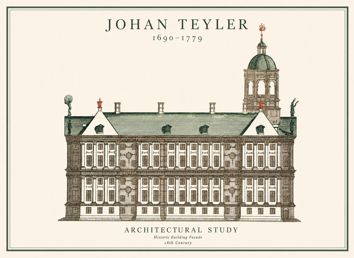 Johan Teyler Architectural Study V No1 - Poster