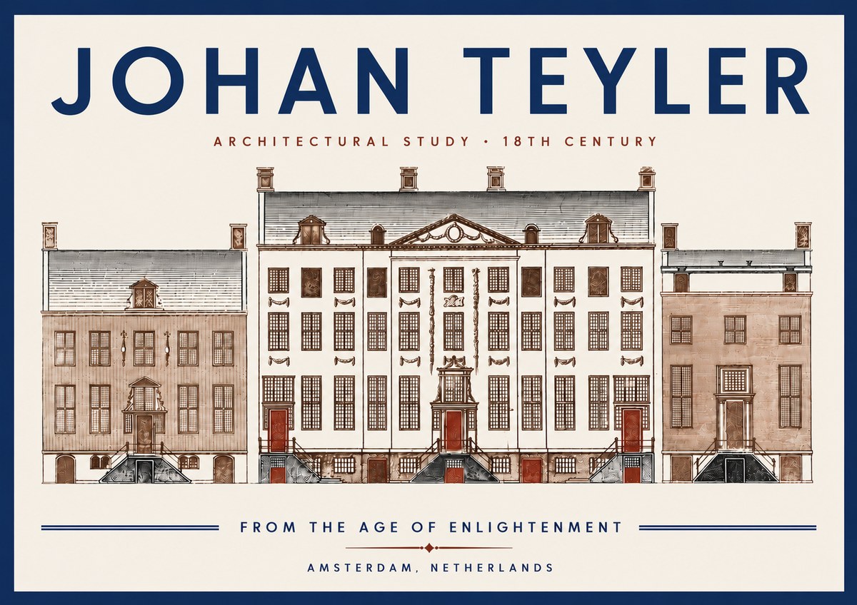 Johan Teyler Architectural Study VII No6 - Poster