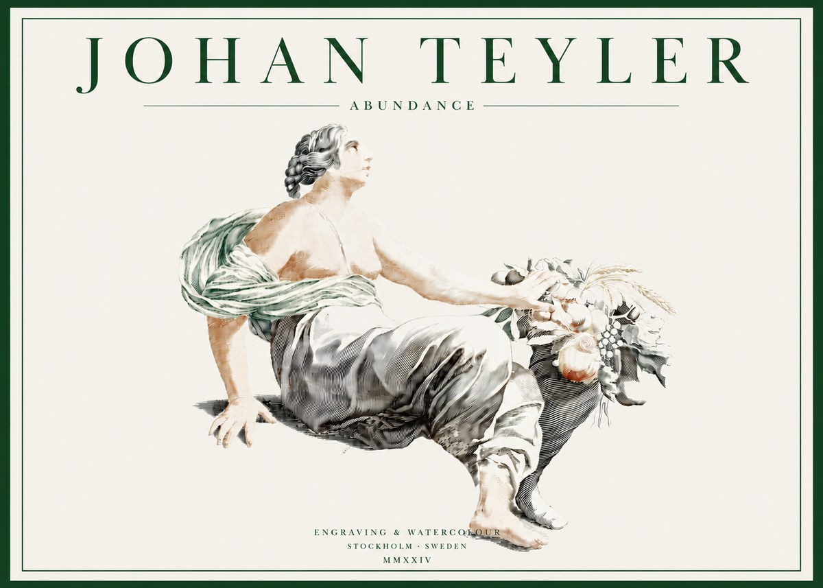 Johan Teyler Abundance No3 - Poster