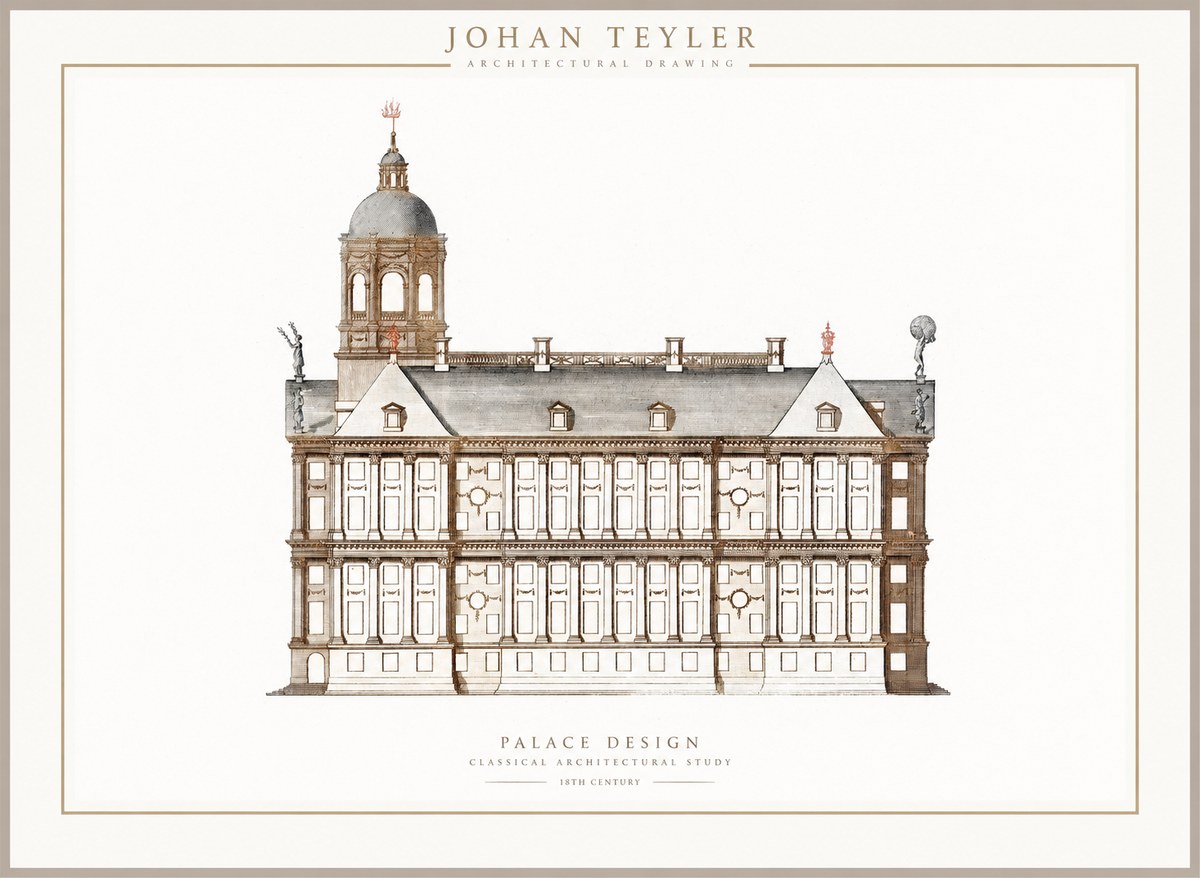 Johan Teyler Palace Design No1 - Poster