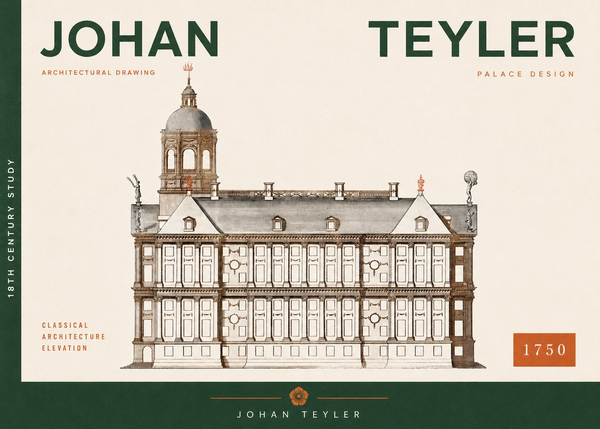 Johan Teyler Palace Design No3 - Poster