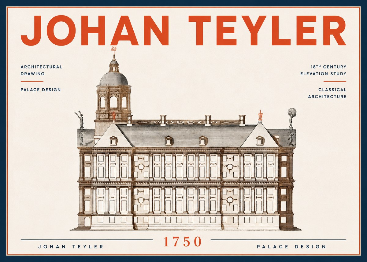 Johan Teyler Palace Design No6 - Poster