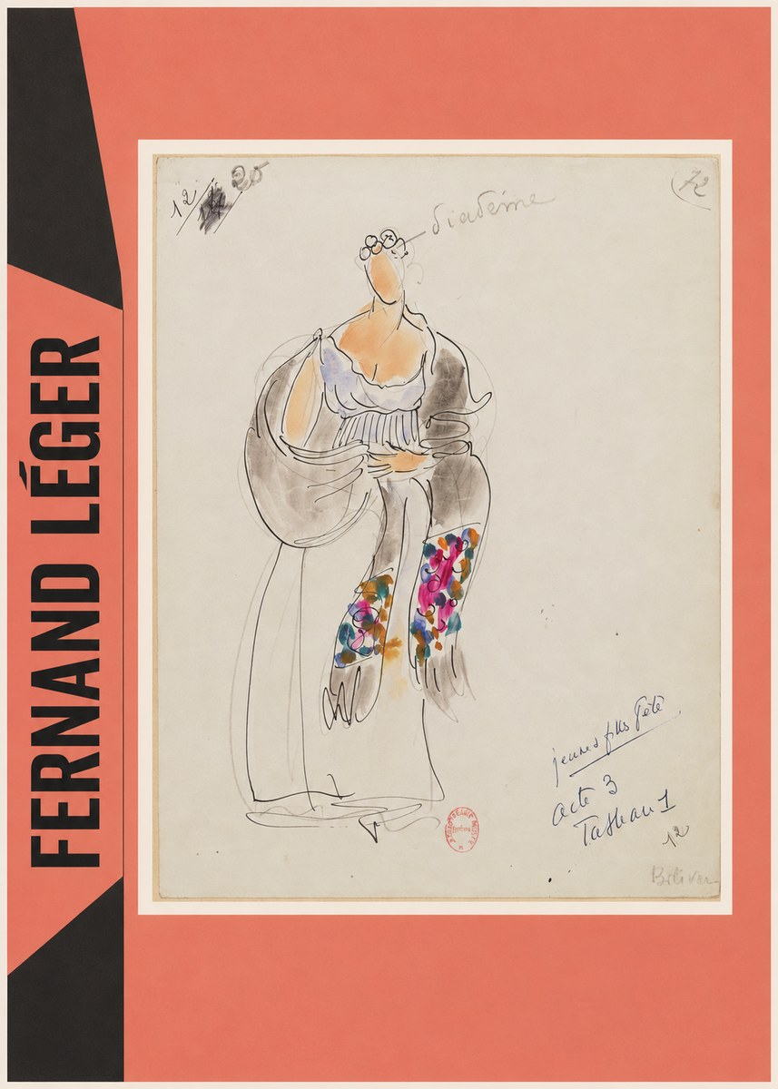 Fernand Léger Diadème No2 - Poster