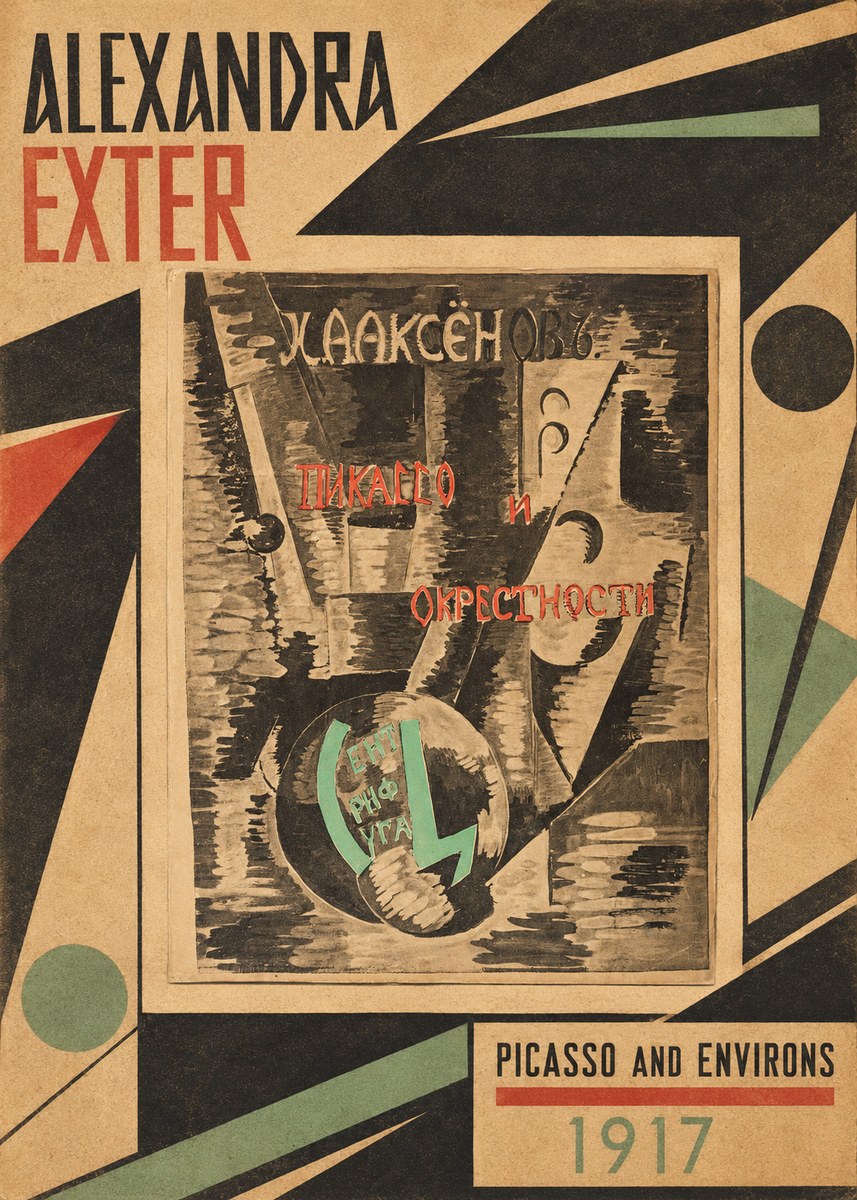 Alexandra Exter Picasso and Environs No1 - Poster